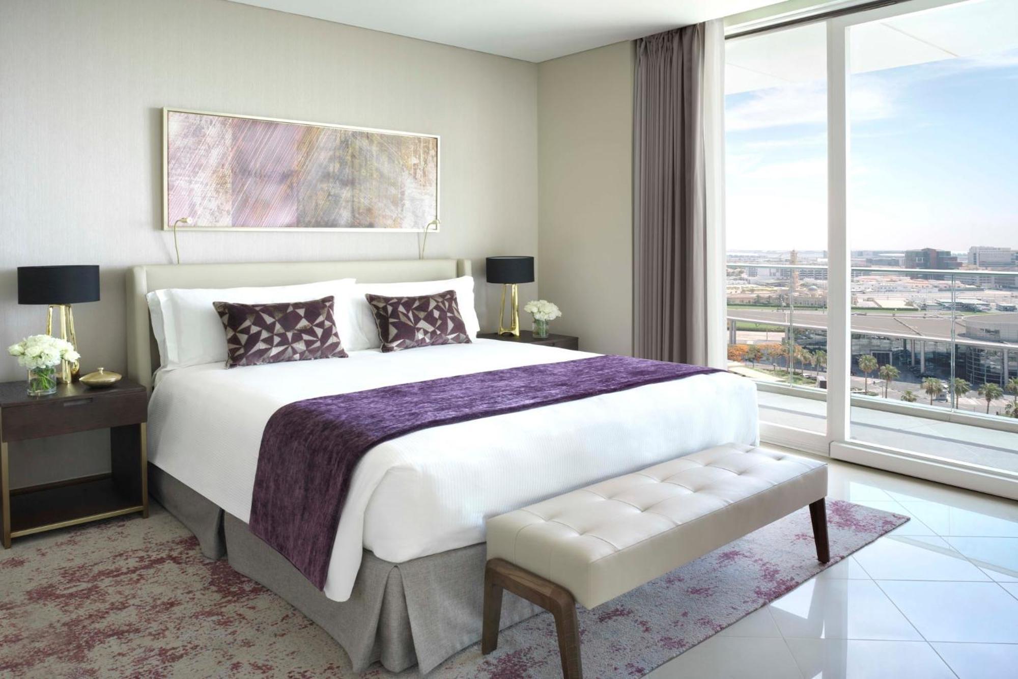อินเตอร์คอนติเนนตัล เรสซิเดนซ์ สวีท ดูไบ เฟสติวัลซิตี้ Aparthotel ภายนอก รูปภาพ Bedroom